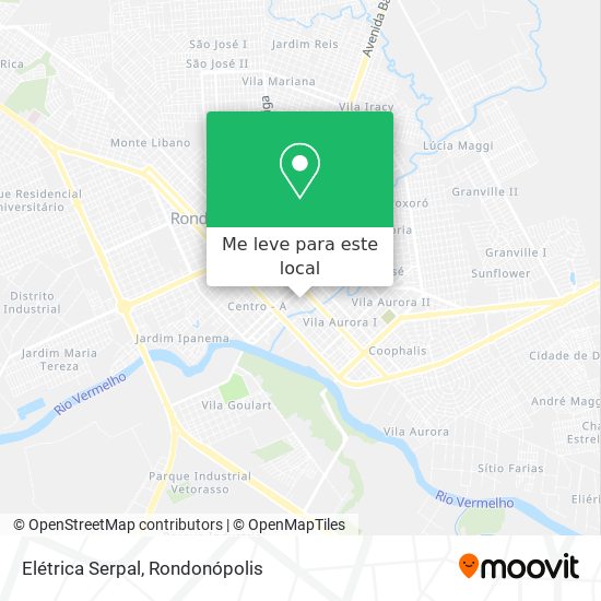 Elétrica Serpal mapa