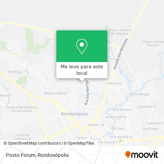 Posto Forum mapa