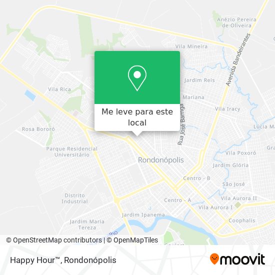 Happy Hour™ mapa