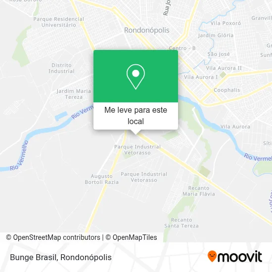 Bunge Brasil mapa