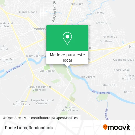 Ponte Lions mapa
