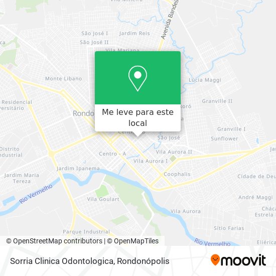 Sorria Clinica Odontologica mapa