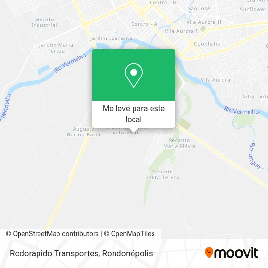 Rodorapido Transportes mapa