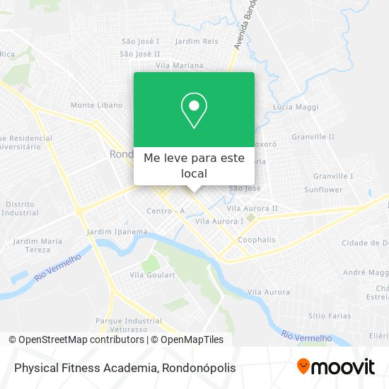 Physical Fitness Academia mapa