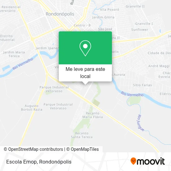 Escola Emop mapa
