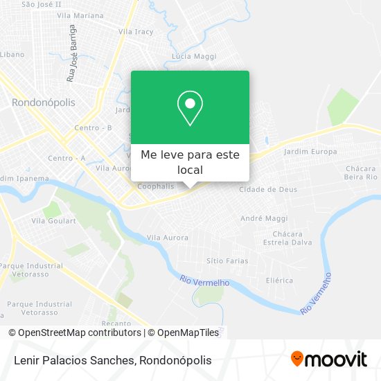 Lenir Palacios Sanches mapa