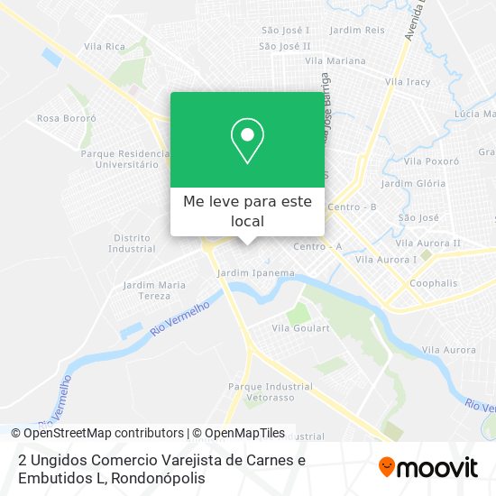2 Ungidos Comercio Varejista de Carnes e Embutidos L mapa