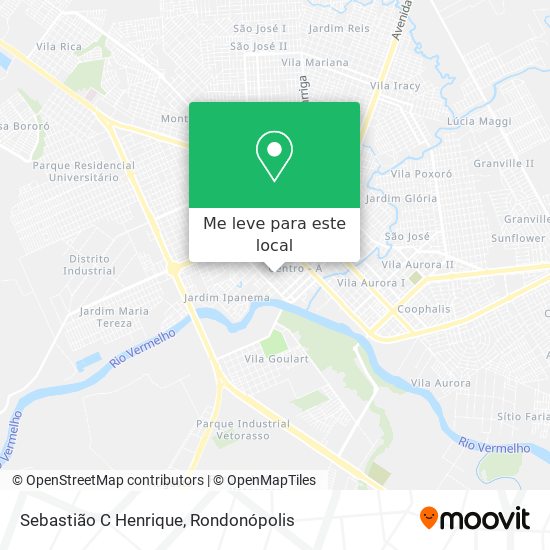 Sebastião C Henrique mapa