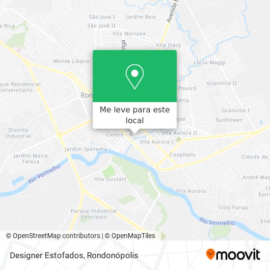 Designer Estofados mapa
