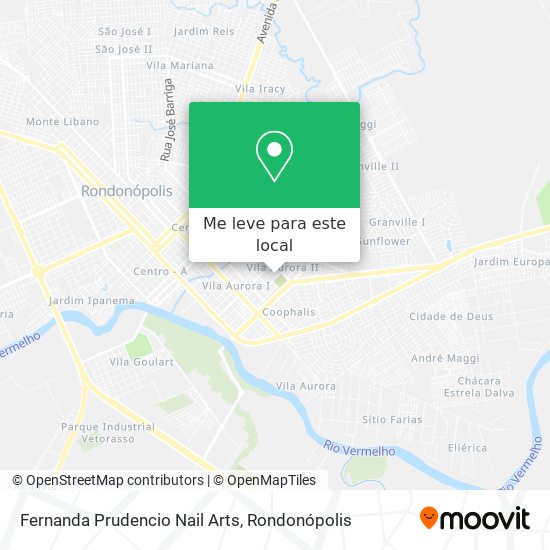 Fernanda Prudencio Nail Arts mapa