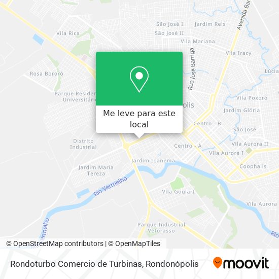 Rondoturbo Comercio de Turbinas mapa