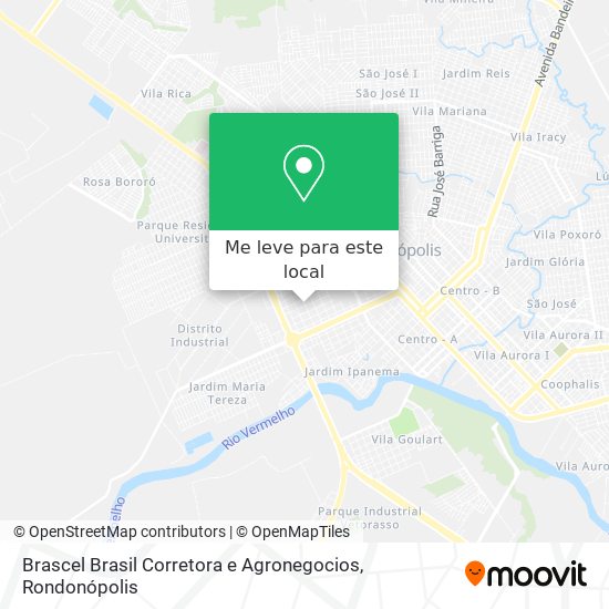 Brascel Brasil Corretora e Agronegocios mapa