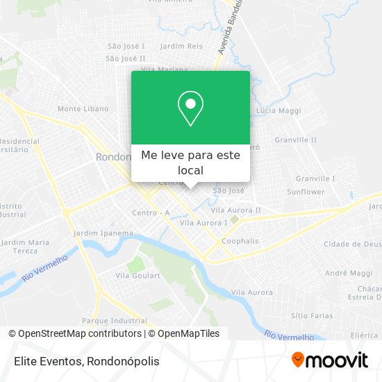 Elite Eventos mapa