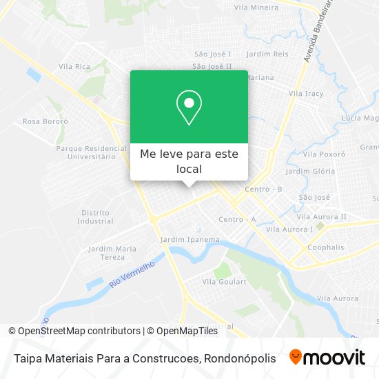 Taipa Materiais Para a Construcoes mapa