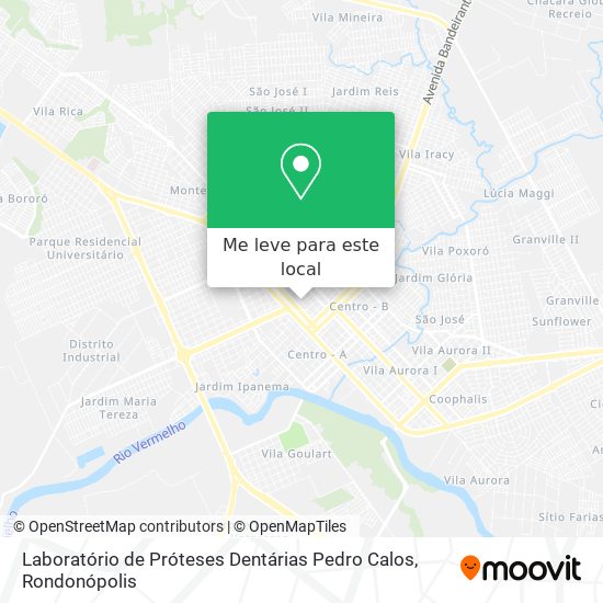 Laboratório de Próteses Dentárias Pedro Calos mapa