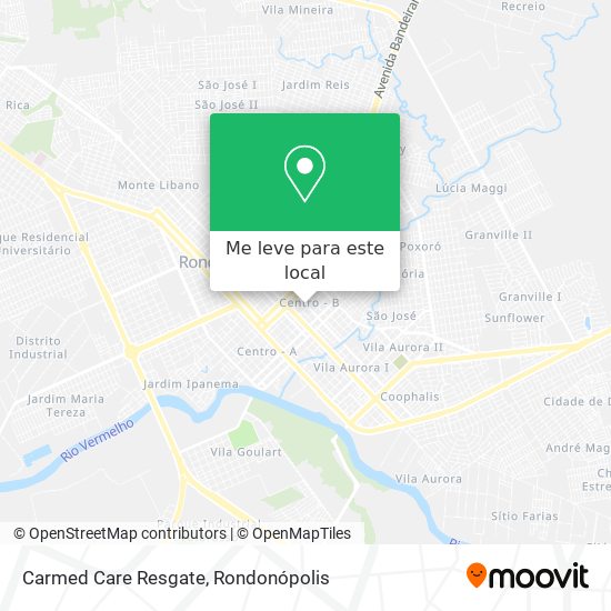 Carmed Care Resgate mapa
