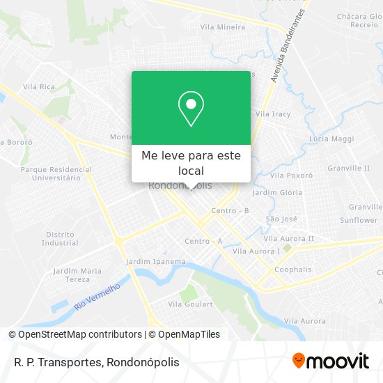 R. P. Transportes mapa
