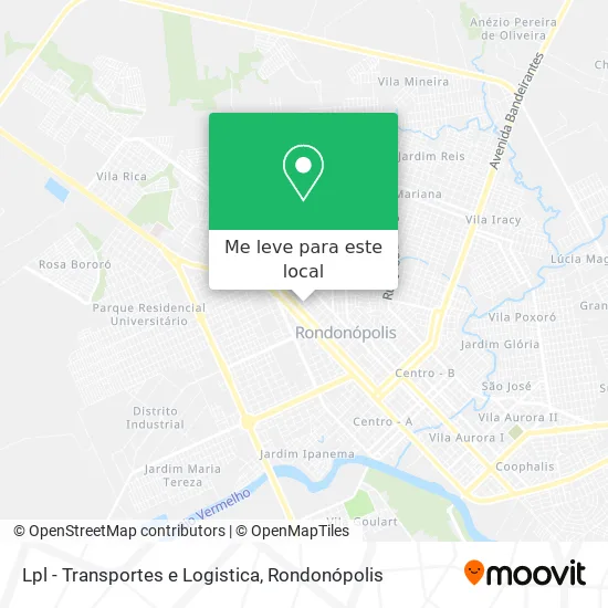 Lpl - Transportes e Logistica mapa