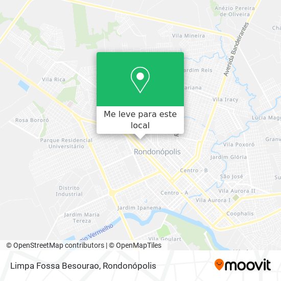 Limpa Fossa Besourao mapa