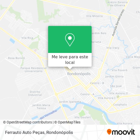 Ferrauto Auto Peças mapa
