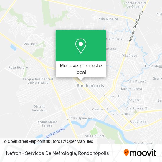 Nefron - Servicos De Nefrologia mapa