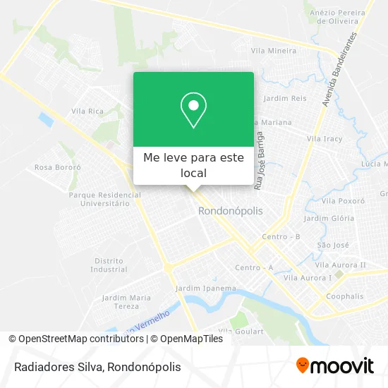 Radiadores Silva mapa