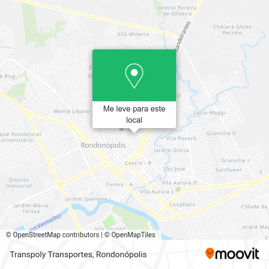 Transpoly Transportes mapa