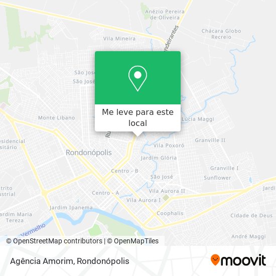 Agência Amorim mapa