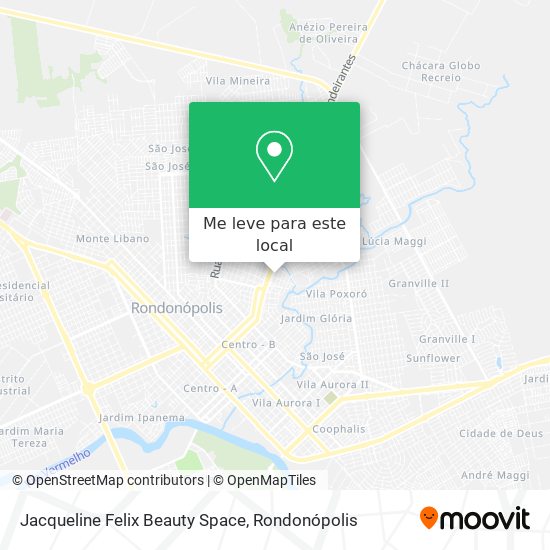 Jacqueline Felix Beauty Space mapa