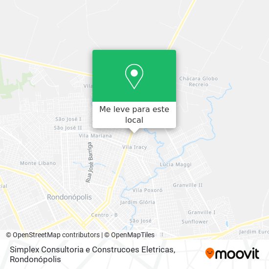 Simplex Consultoria e Construcoes Eletricas mapa