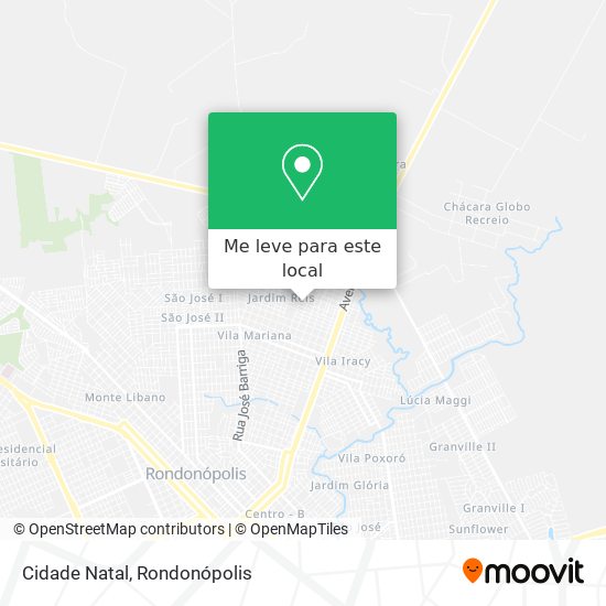 Cidade Natal mapa