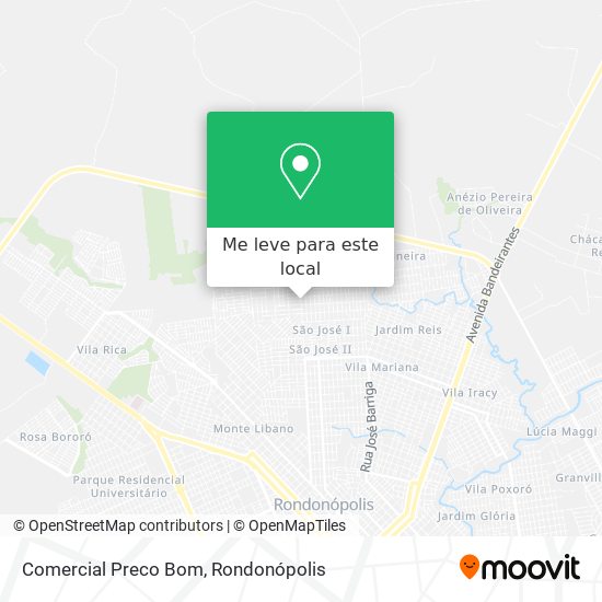 Comercial Preco Bom mapa