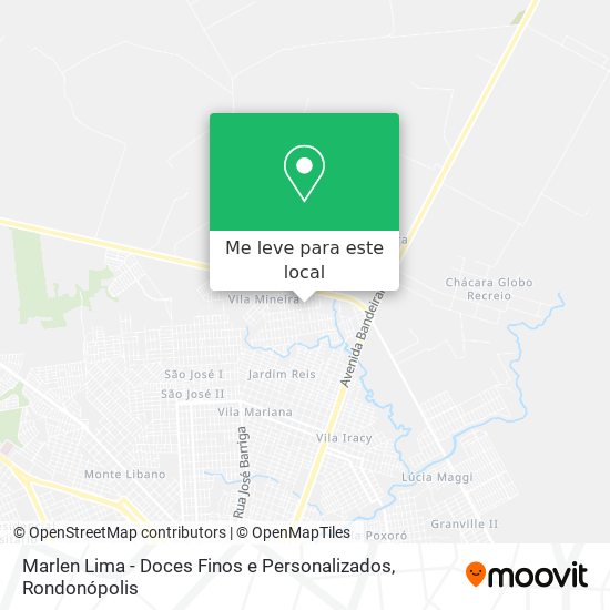 Marlen Lima - Doces Finos e Personalizados mapa
