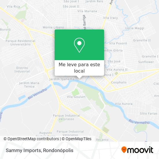 Sammy Imports mapa