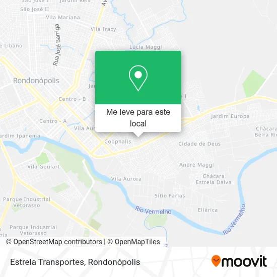 Estrela Transportes mapa