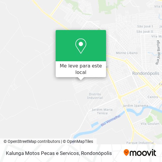 Kalunga Motos Pecas e Servicos mapa
