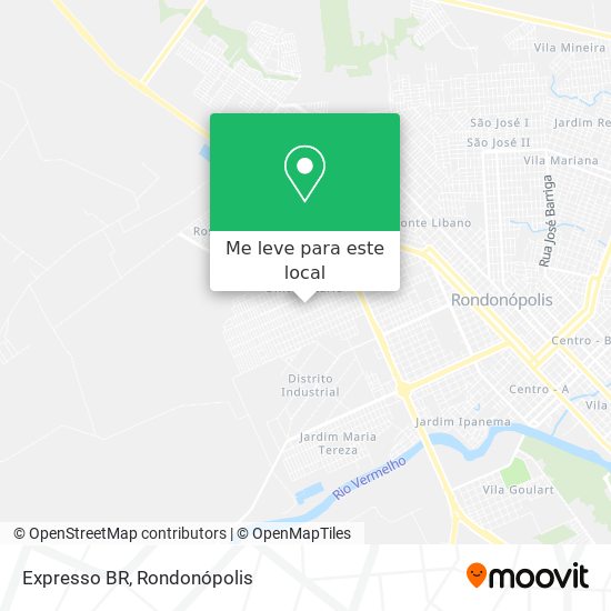 Expresso BR mapa