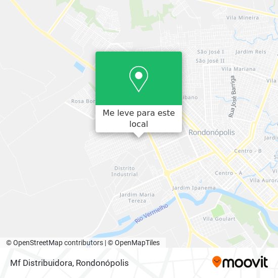 Mf Distribuidora mapa