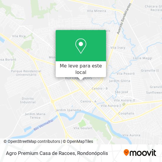 Agro Premium Casa de Racoes mapa