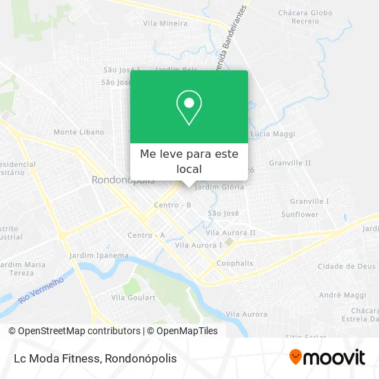 Lc Moda Fitness mapa