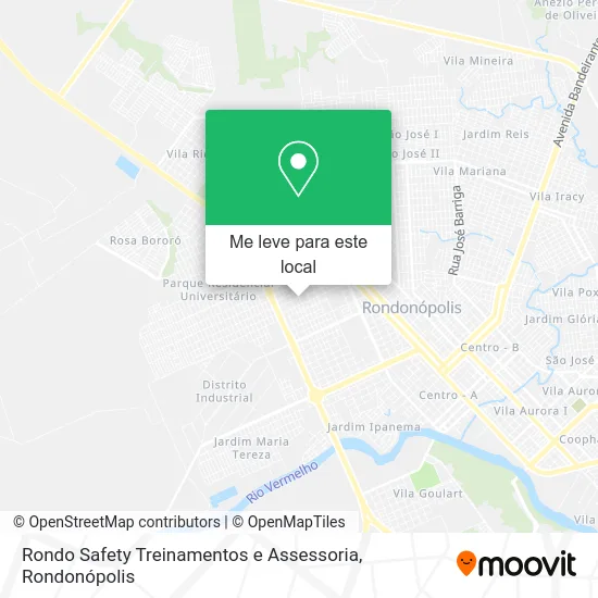 Rondo Safety Treinamentos e Assessoria mapa