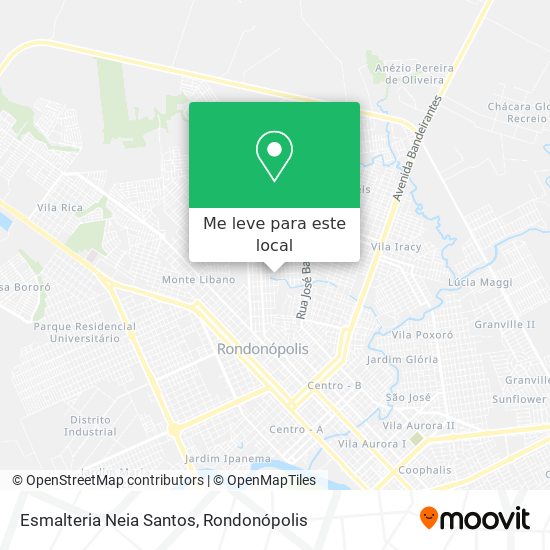 Esmalteria Neia Santos mapa