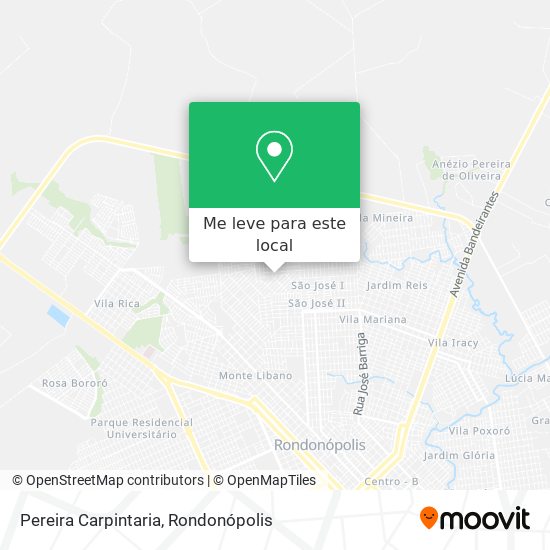 Pereira Carpintaria mapa