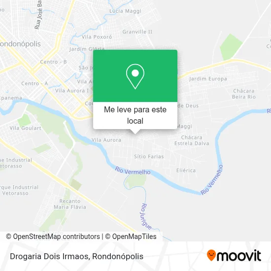 Drogaria Dois Irmaos mapa