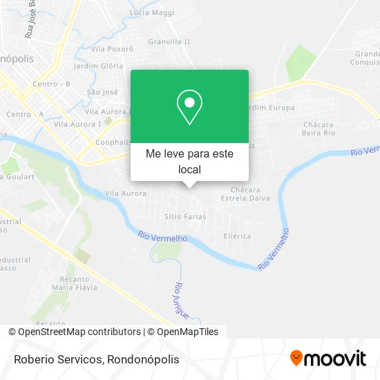 Roberio Servicos mapa