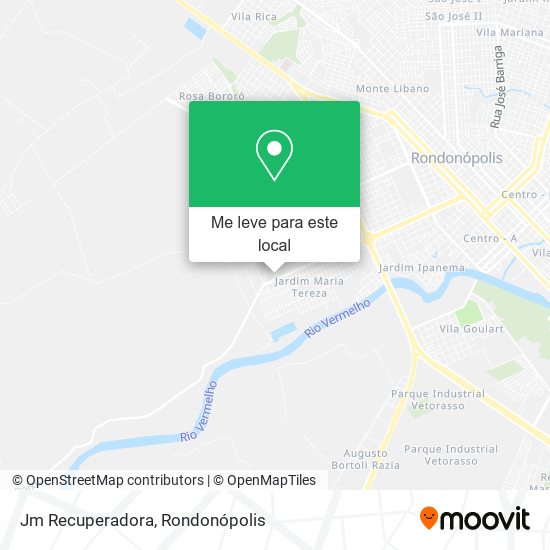 Jm Recuperadora mapa