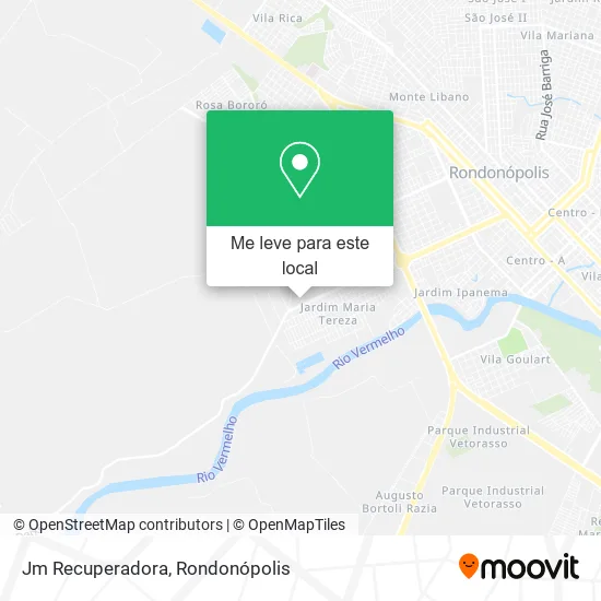 Jm Recuperadora mapa