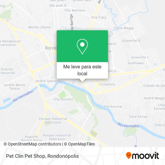 Pet Clin Pet Shop mapa
