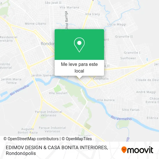 EDIMOV DESIGN & CASA BONITA INTERIORES mapa