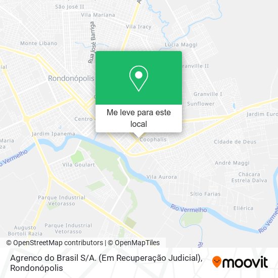 Agrenco do Brasil S / A. (Em Recuperação Judicial) mapa